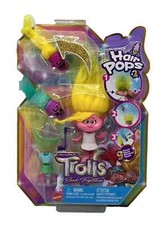 Dreamworks Trolls Band Together Small Poppy Doll  Hair Pops Accessories Fun Toy