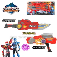 Miniforce Super Dino Power GUN SAVER Double Sword Weapon Transweapon Toy