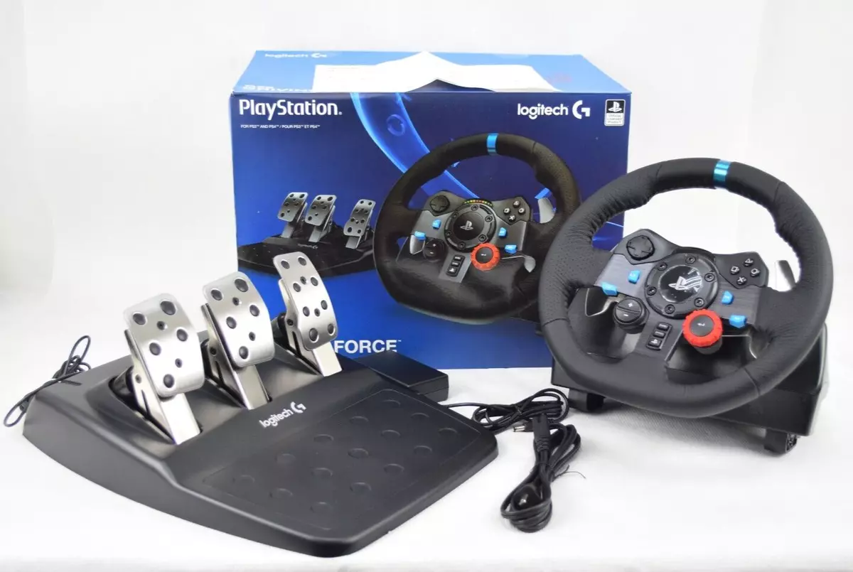  Logitech Driving Force G29 Racing Wheel for PlayStation 4 and  PlayStation 3 (Renewed) : Video Games