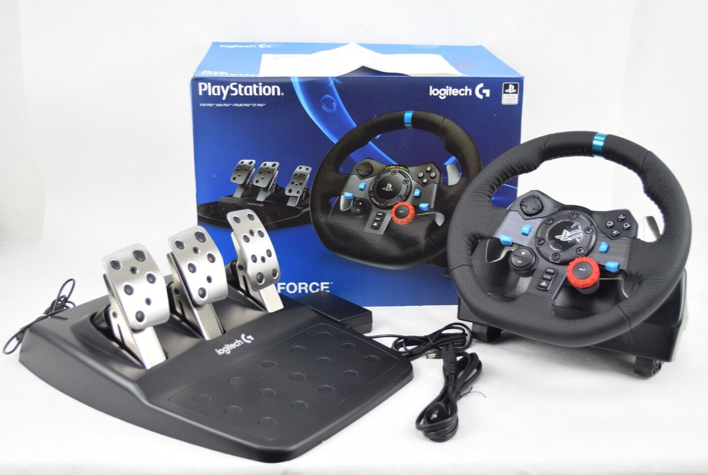 Logitech G29 Driving Force Gaming Racing Wheel With Pedals For PS4