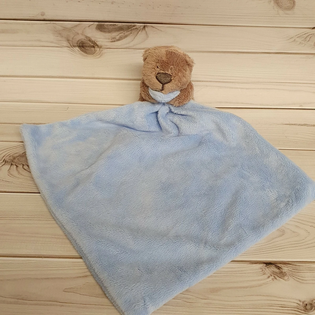 George Asda ours en peluche bleu couette blanc sucette doudou peluche jouet doux