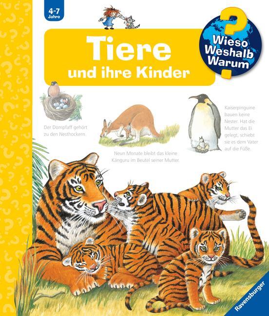 Thumbnail - Wieso? Weshalb? Warum?, Band 33: Tiere Und Ihre Kinder Doris Ruebel