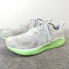 New Balance Fresh Foam x 1080v12 Womens Size 12 Running Shoes Gray Green