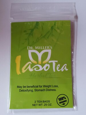 DR. MILLER'S IASO TEA *2 MONTH SUPPLY* GREAT PRICE - ORIGINAL DR. MILLER'S TEA