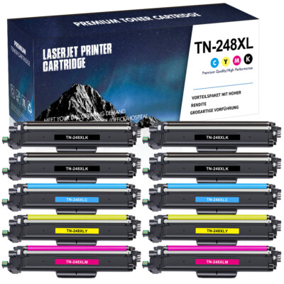 Toner Für Brother TN-248 TN-248XL DR-248CL Druckerpatronen DCP-L3520 MFC-L3740