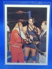 AUTOGRAPH Kevin Sullivan NWA Jim Crockett Promotions #171