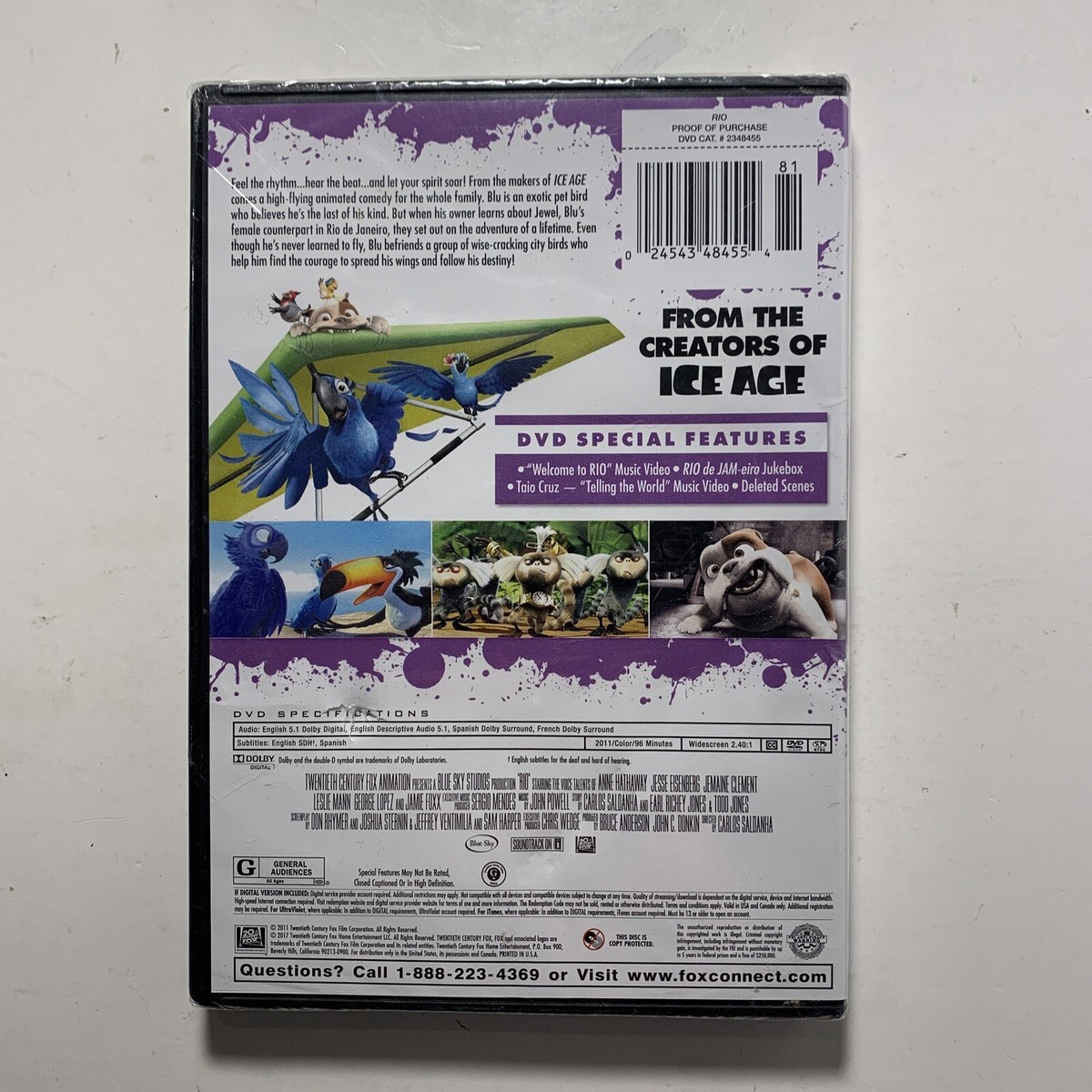 Rio (DVD 2011) | eBay