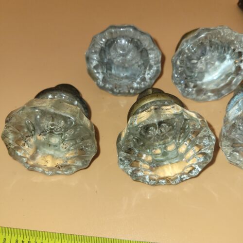 Vintage Ornate Glass Door Handle Replacement Sold Individually - Picture 4 of 12