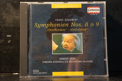 Schubert - Symphonien Nos. 8 & 9 / Vegh/Camerata Academia d. Mozarteums Salzburg