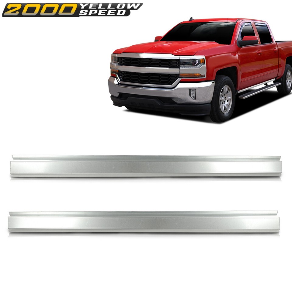 Outer Rocker Panel Fit For 2014-2016 Chevy Silverado GMC Sierra 4 Door ...