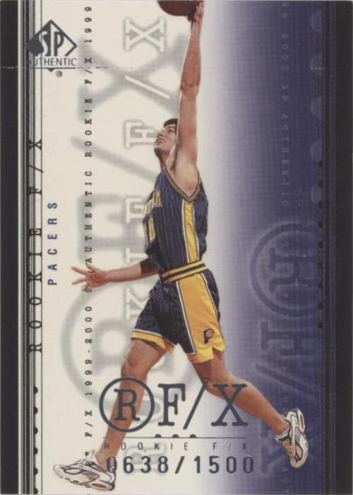 1999-00 SP Authentic - Jeff Foster #126 - 1 of 1