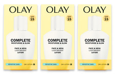 Olay Complete Moisture & Glow SPF15 Day Lotion 100ml X 3