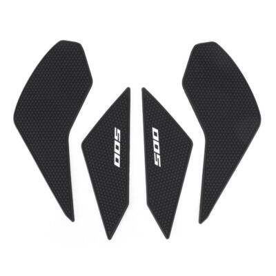 4X Kniepads Aufkleber Tank Seitenschutz Für Honda Cbr500R Bj 2019-2021 Schwarz
