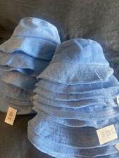 Lot Of 20 NWT Kids Terry Bucket Hats Size 50 Baby