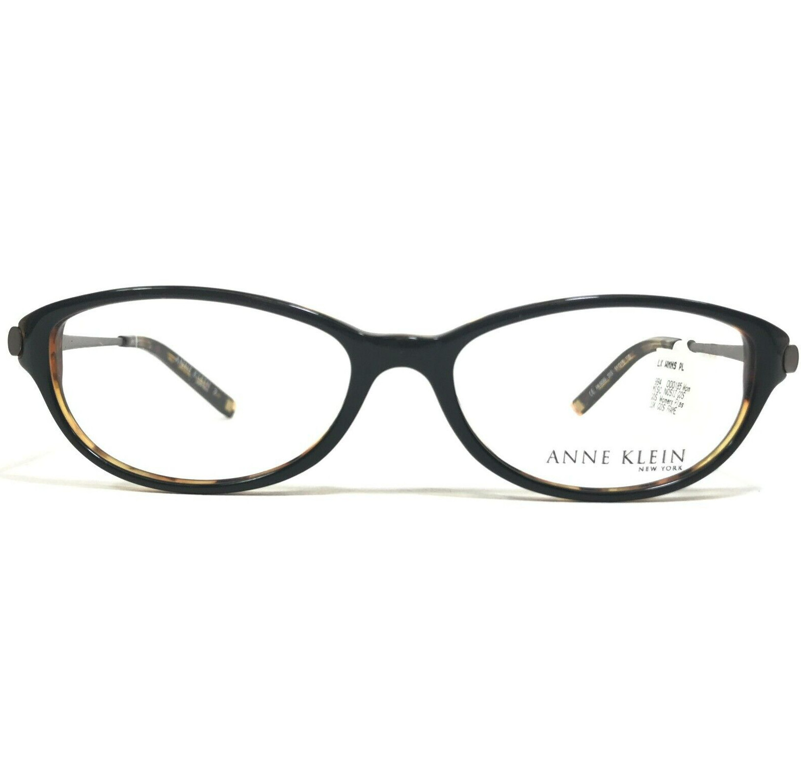 Anne Klein Eyeglasses Frames AK8080 203 Grey Tortoise Round Cat Eye 51-15-135