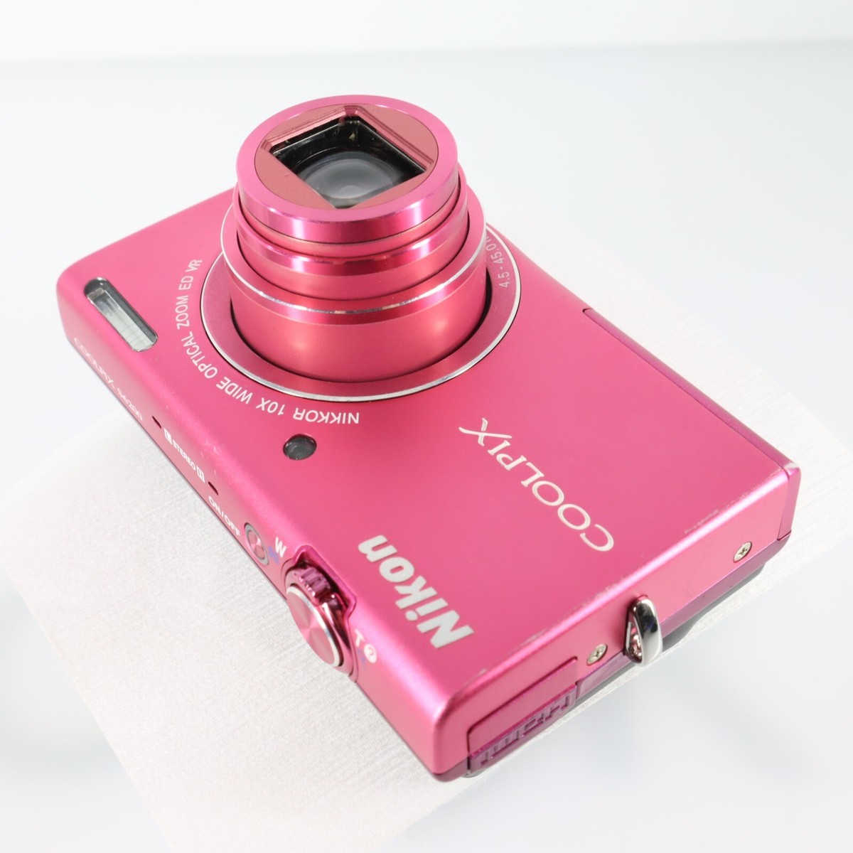 N.Mint】Nikon COOLPIX S6200 Pink 16MP 10x Zoom Compact