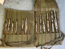 Vintage Critchley, Beard, Reiff Nestor, REAMERS TOOLS Set 14 PIECE, ARMY?