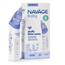 Navage Baby Nasal Aspirator - Gentle, Pediatrician Recommended Nasal Aspirator