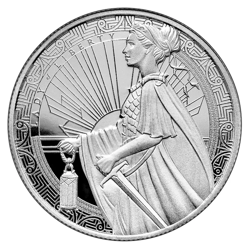 PAMP USA Lady Of Liberty Silver 1 oz BU Round .999