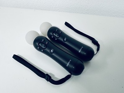 Sony Playstation Move Motion Controller Schwarz PS3 PS4 PS5 2er Set Twin Pack