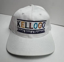 Vintage Northwestern Wildcats Kellogg Graduate School Of Management Hat Cap