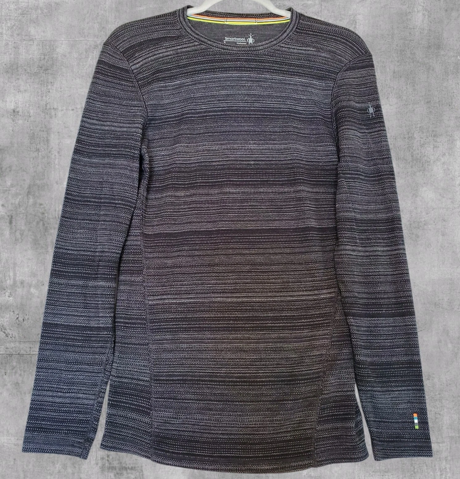 Smartwool Base Layer Sweater Merino Wool Striped Gray Pullover Crewneck Mens S
Opens in a new window