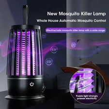 Electric Mosquito Killer Lamp USB Fly Insect Zapper Trap Bug Midge Killer Silent