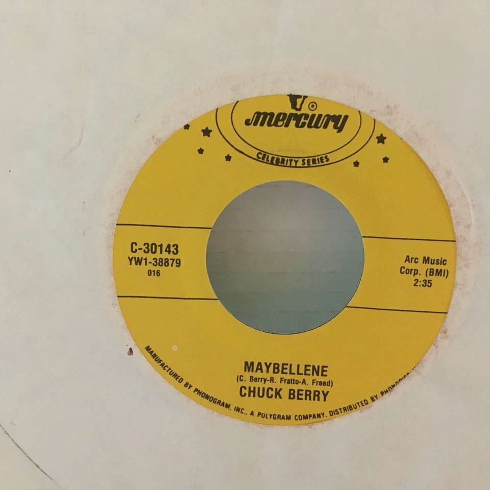 45 RECORD - CHUCK BERRY - MAYBELLENE - Image 2 of 2