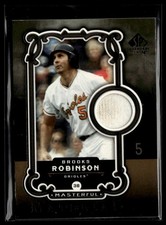 2007 SP Legendary Cuts #MM-BR Brooks Robinson Masterful Materials