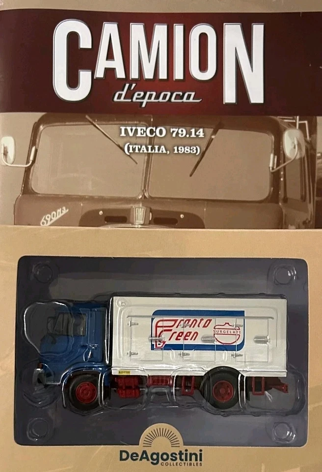 CAMION D'EPOCA - Iveco 79.14 - Uscita n.85 - VINTAGE TRUCKS 1/43 - Immagine 2 di 4