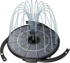 Solar Fountain Pump for Water Feature with 3.9ft Cord