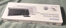 TOPMATE WIRELESS KEYBOARD AND MOUSE ULTRA SLIM COMBO 2.4G SILENT COMPACT WHITE