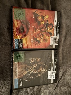 Dune + Part Two - Teil 1+2 / 4K Ultra HD + Blu-ray # UHD+BLU-RAY-NEU