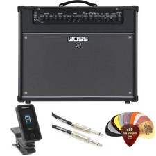 Boss Katana Artist Gen 3 1 x 12-inch 100-watt Combo Amplifier Essentials Bundle
