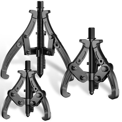 XIIW 3'' 4'' 6'' Gear Puller Set, 3 Jaw Bearing Puller with Reversible Jaws, ...