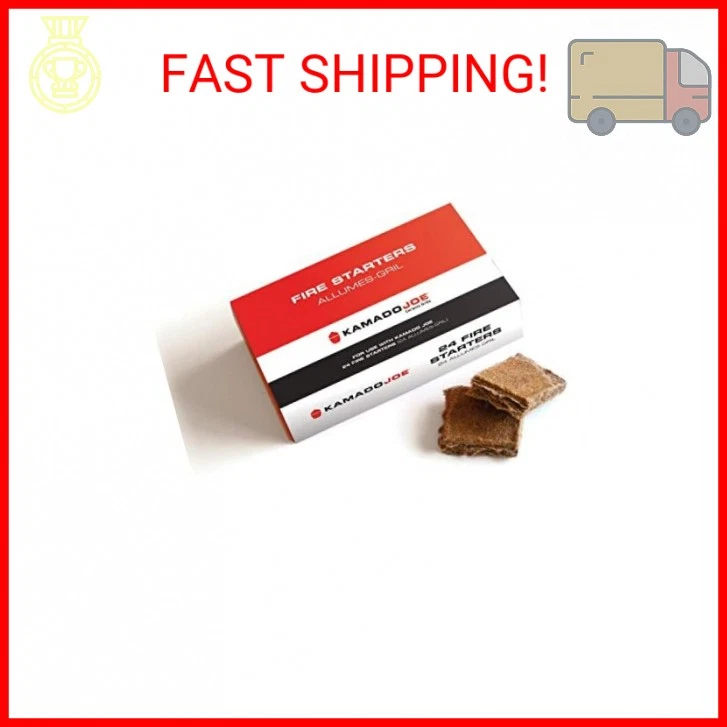 Cubo de cera inodora totalmente natural Kamado Joe parafina pura iniciadores de fuego, hecho para un Foto 2 de 2