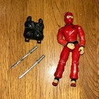 Vintage GI Joe Hasbro 1987 Jinx Ninja Loose Figure With Swords