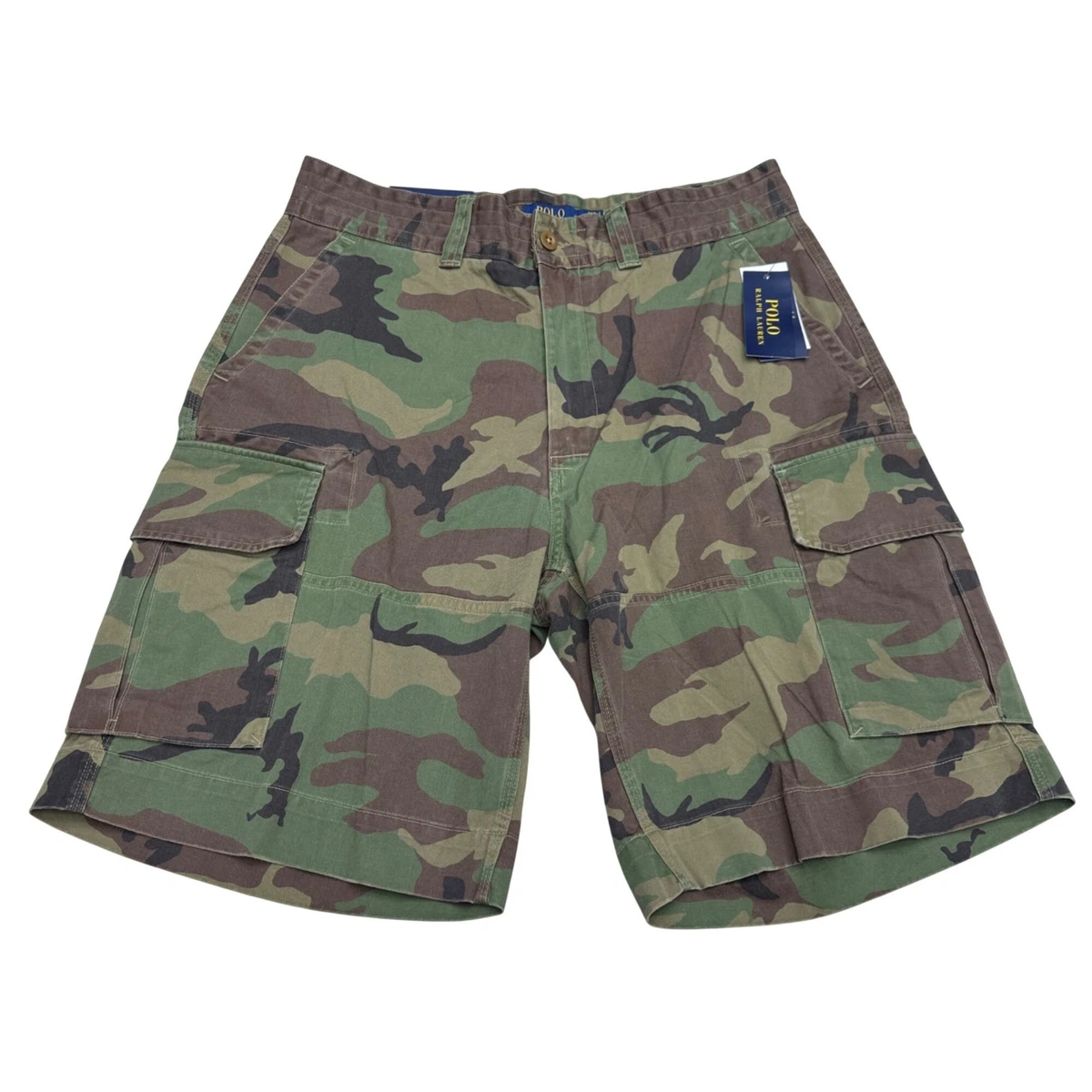 Polo Ralph Lauren Regular Size Camouflage Shorts for Men | Updated