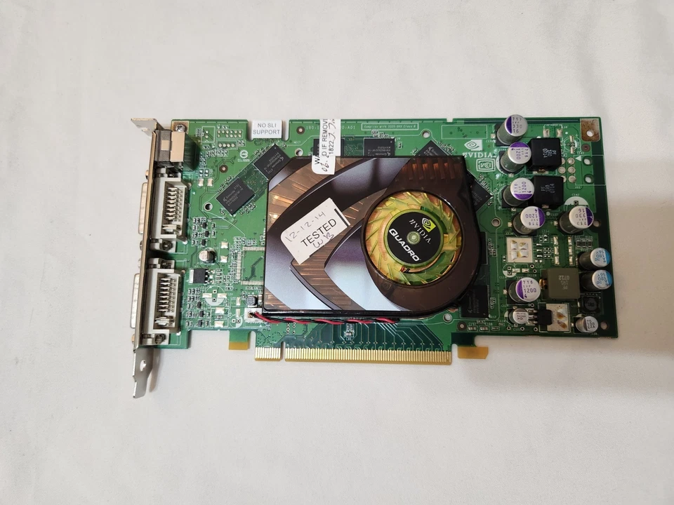 HP nVIDIA Quadro FX1500 256MB 412834-001 413109-001 - Image 3 of 4