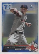 2017 Bowman Chrome Prospects Blue Refractor 70th Anniversary Jay Groome uk2