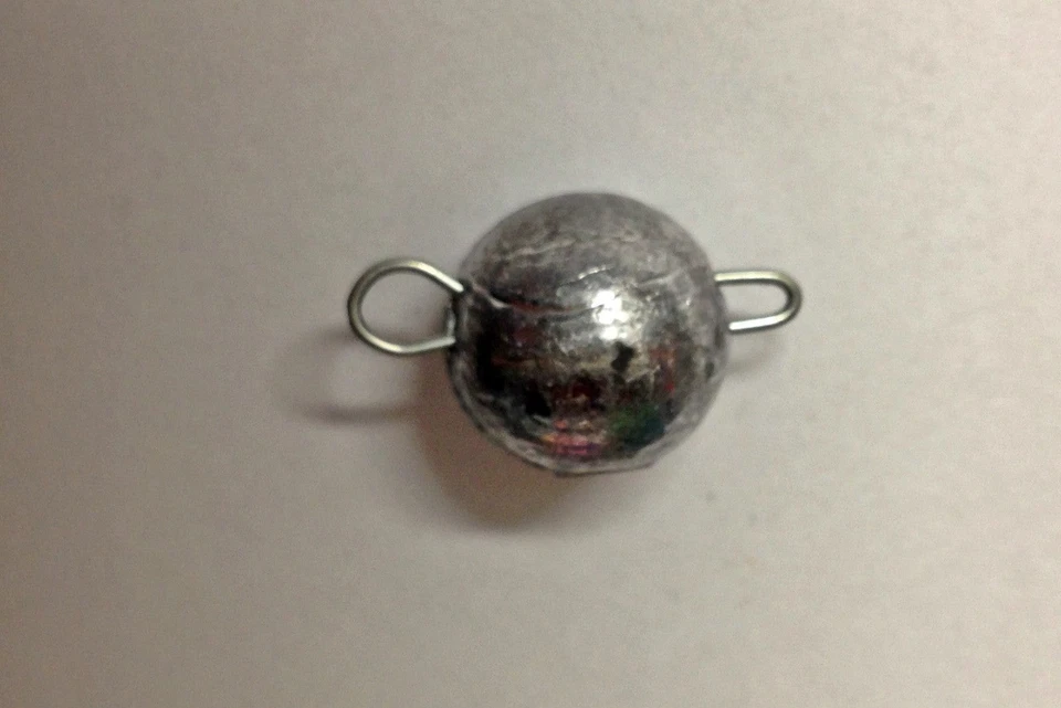 10 x Jigkopf Bleikopf Bleikugel für Gummifische Angelblei Cheburaschka Ungefärbt - Bild 2 von 3