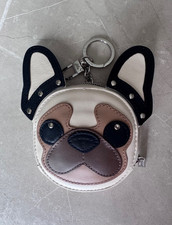 Weekend Max Mara Seta Borsa per Cani Charm Bianco e Marrone