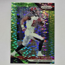 2018 Panini Prizm - O.J. Howard #16 Neon Green Pulsar Prizm