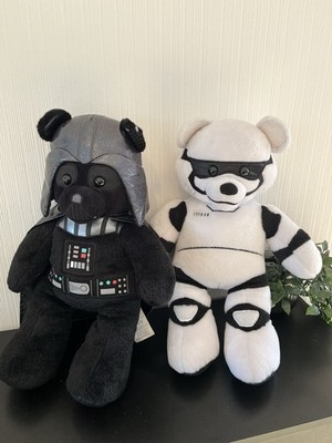 Build A Bear Star Wars Plüsch Konvolut Darth Vader und Stormtrooper Stofftiere