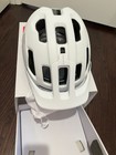 Poc Axion Spin Mountain Bike Helmet, Hydrogen White/Green Matt, Medium/Large