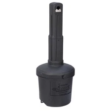 Global Industrial Free Standing Outdoor Ashtray with Round Base 5 Gallon