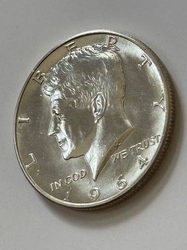 1964 D  KENNEDY HALF DOLLAR Brilliant Uncirculated (BU)