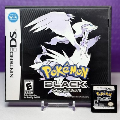 Pokemon Black Version 1 [Nintendo DS - Authentic] CIB Complete Game Case Inserts