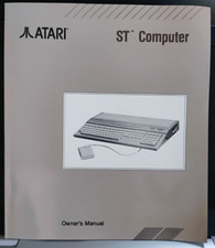 ST Computer Owner's Manual Revision C; Atari ST ; BOOK ONLY 