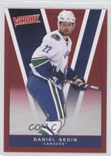 2010-11 Upper Deck Victory Red Daniel Sedin #190 HOF 2u3